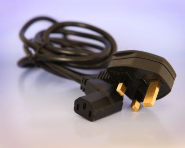 UK13A R/A IEC Power Cord