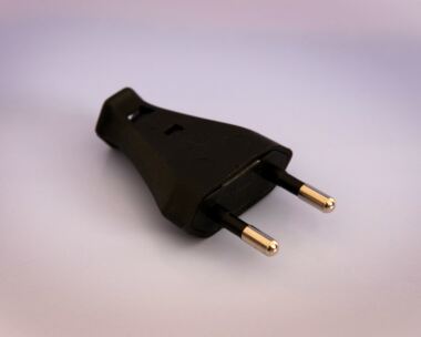 Wireable 2.5A Euro Plug.