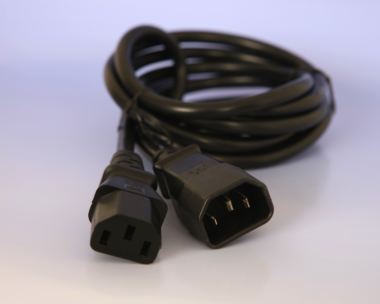 C14 IEC to C13 IEC 10A 3M